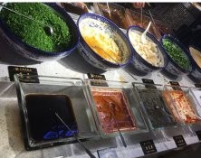自助餐小料展台